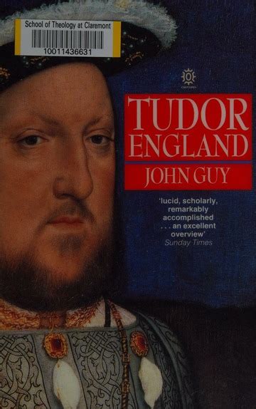 Tudor England : Guy, J. A. (John Alexander) : Free Download, 